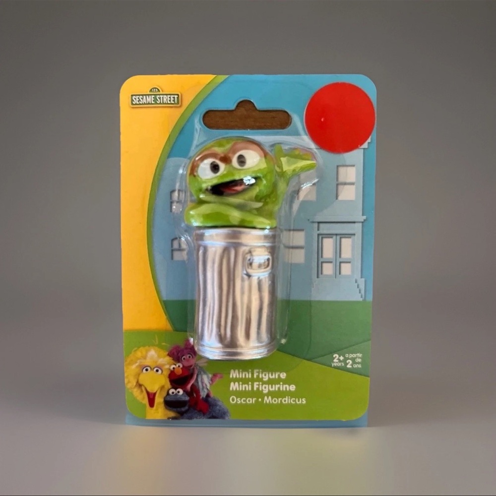 Sesame Street OSCAR Figure, Mini Figurine